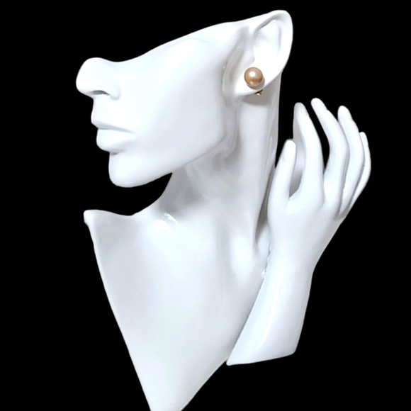 AUTHENTIC ROSE GOLDEN SOUTHSEA PEARL - Picture 1 of 7